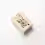 Vintage Holz-Blumenstempel