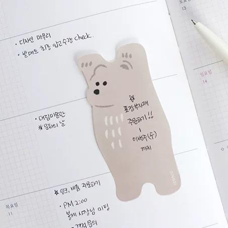 Ikonische Tiere 40 Blatt Memo Notizblock