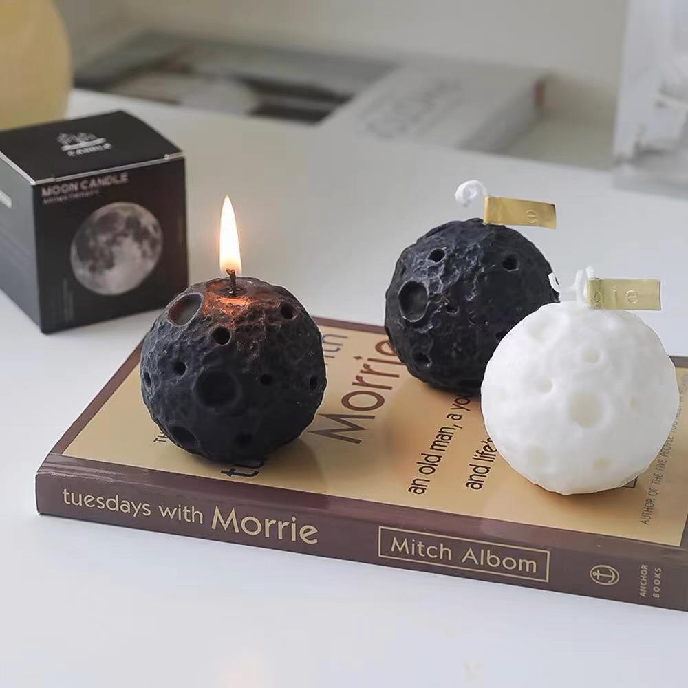 Mondförmige Aromatherapie-Kerze