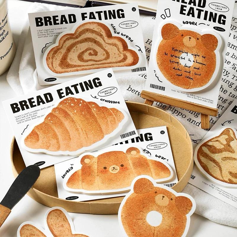 Bread Series 30 Sheets Sticky Notes