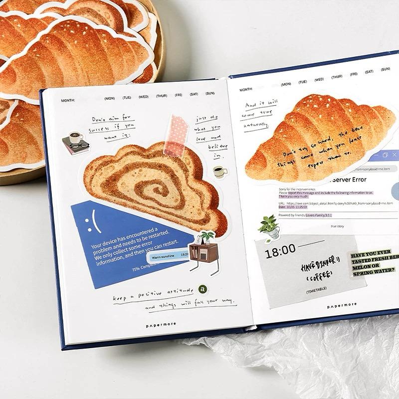 Bread Series 30 Sheets Sticky Notes