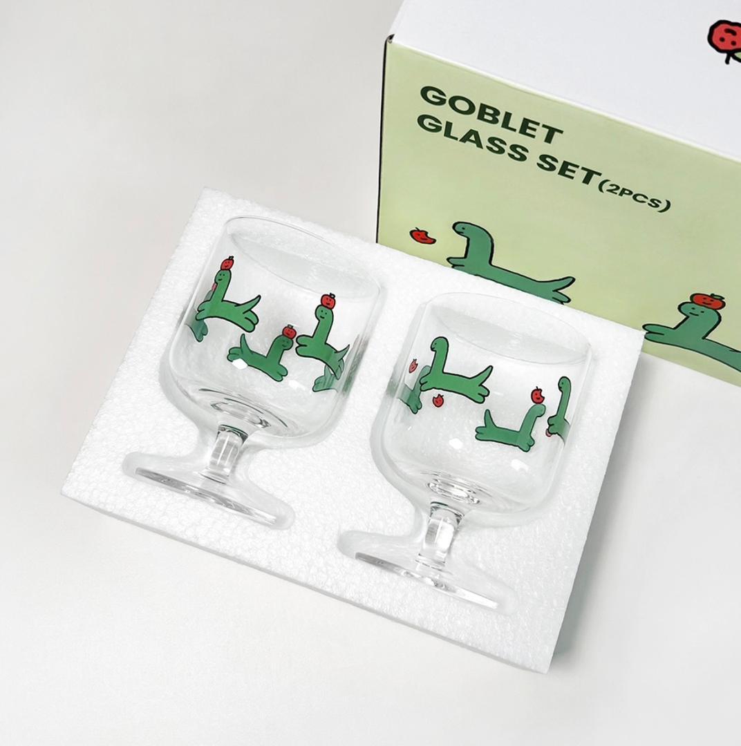 Joguman Goblet glass set (2pcs)
