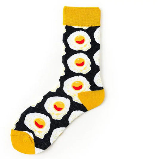 Mori Luna Socks - Fried Egg