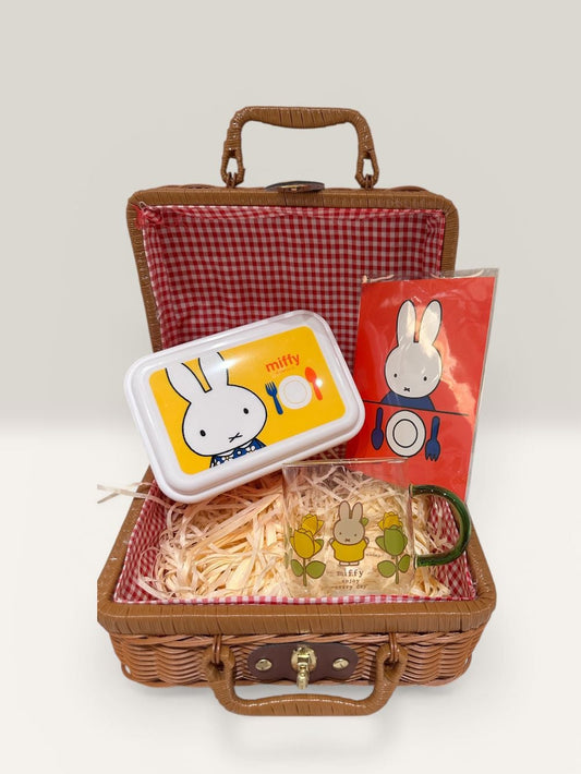 Geschenkkorb - Miffy Lunch-Set