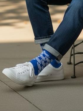 Mori Luna Socks - Japan Style Wave