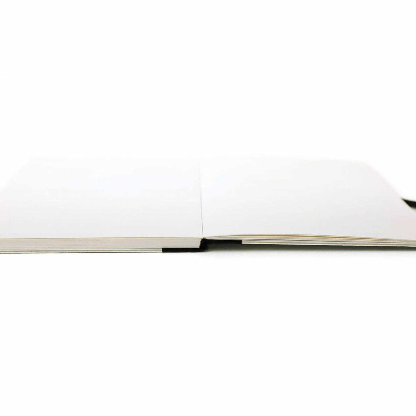 Flaches, offenes Skizzenbuch B6 Attaché Blau