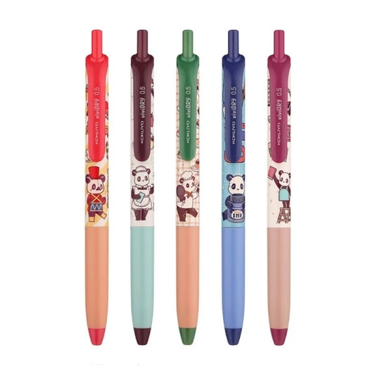OB1TOY x KOKUYO Campus viviDRY 0.5mm Gel-Tintenroller – Schwarze Tinte